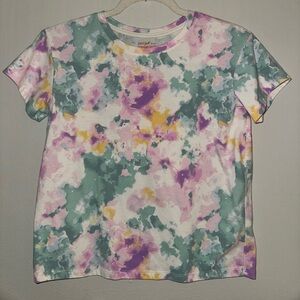Never worn, Cat & Jack, girls tie dye top, size 14/16 XL